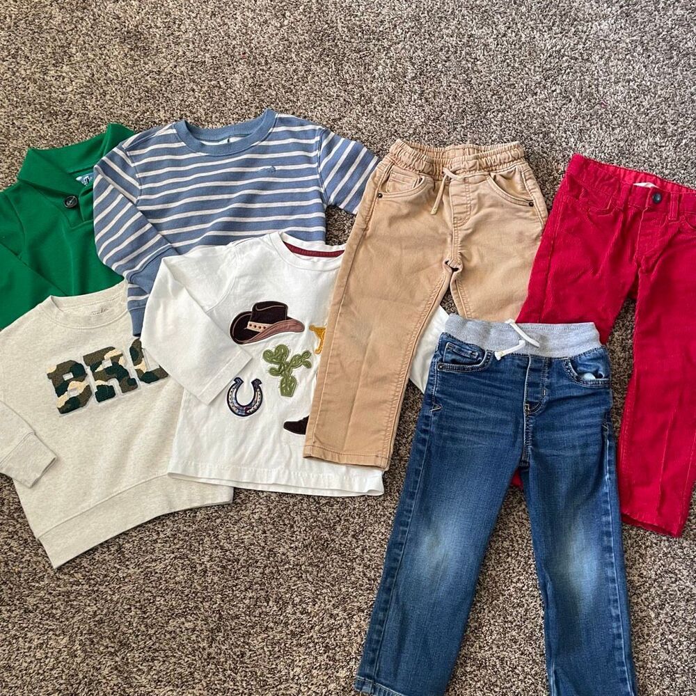 3T boys long sleeve/pants bundle